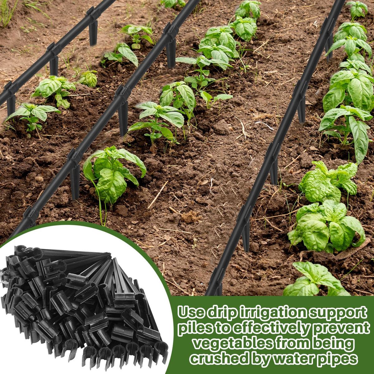 Quzzil garden irrigation stake suitable for vegetables, flowers, and greenhouses