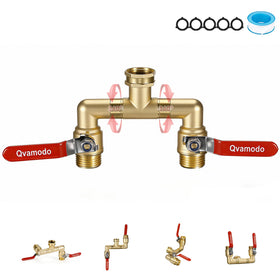 Qvamodo corrosion-resistant splitter maintains pressure during heavy use.