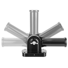 QWORK 1-inch diameter fit secures most standard flagpoles.