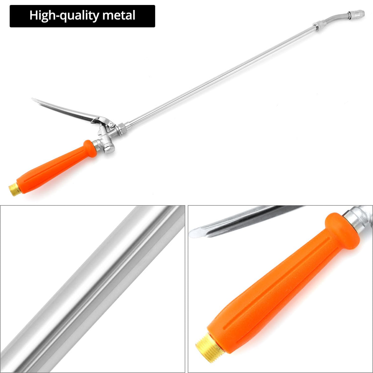 QWORK brass barbs fitted for 1/4 inch and 3/8 inch hoses