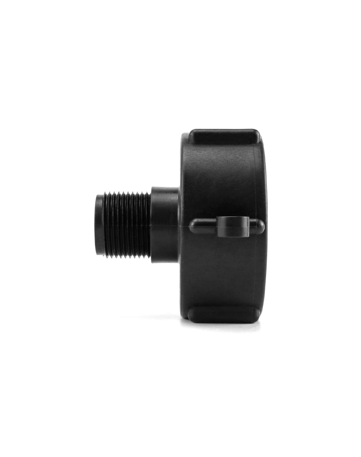 QWORK simple installation without brass adapters preserves tote valve longevity.