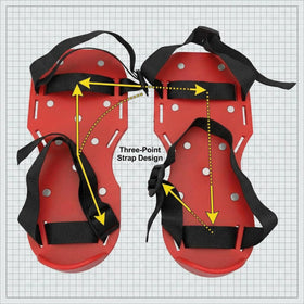 QWORK unisex design fits a wide range of shoe sizes