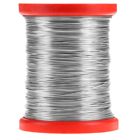 QWORK stainless steel foundation wire for embossed wax alignment in hive frames.