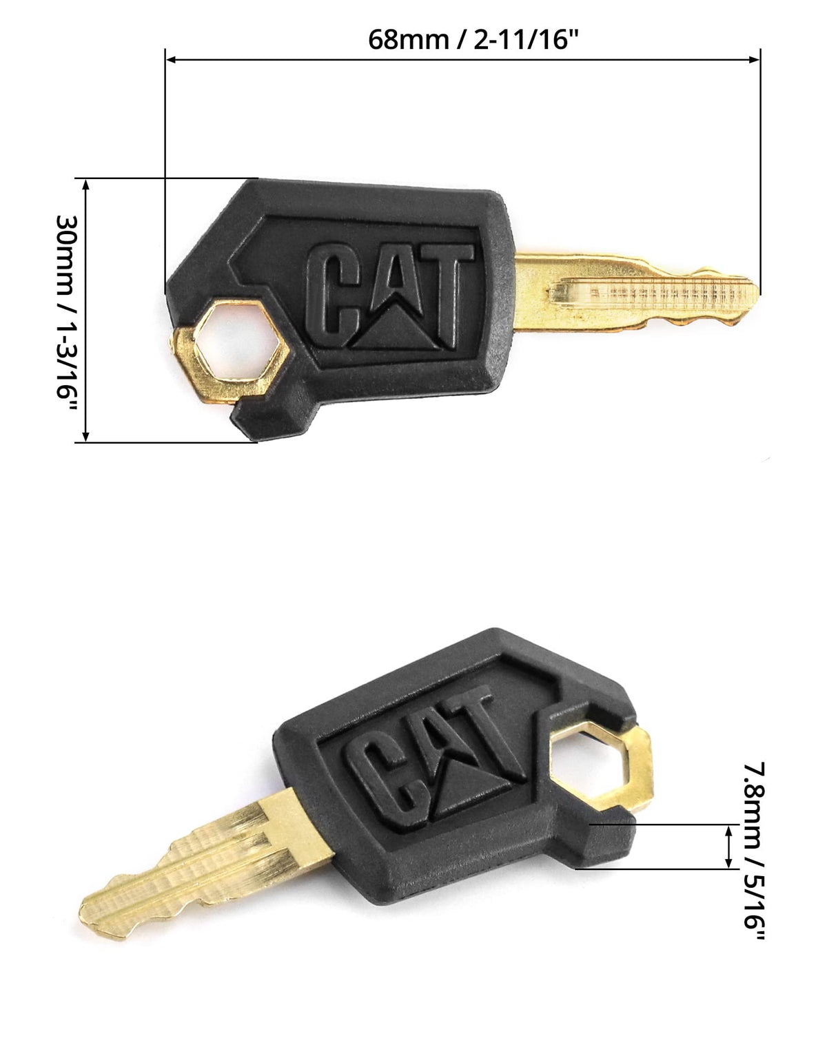 QWORK ignition keys on-site ready for maintenance and emergency access.