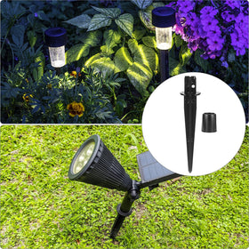QWORK landscape lights stakes for keeping pathways and borders lit