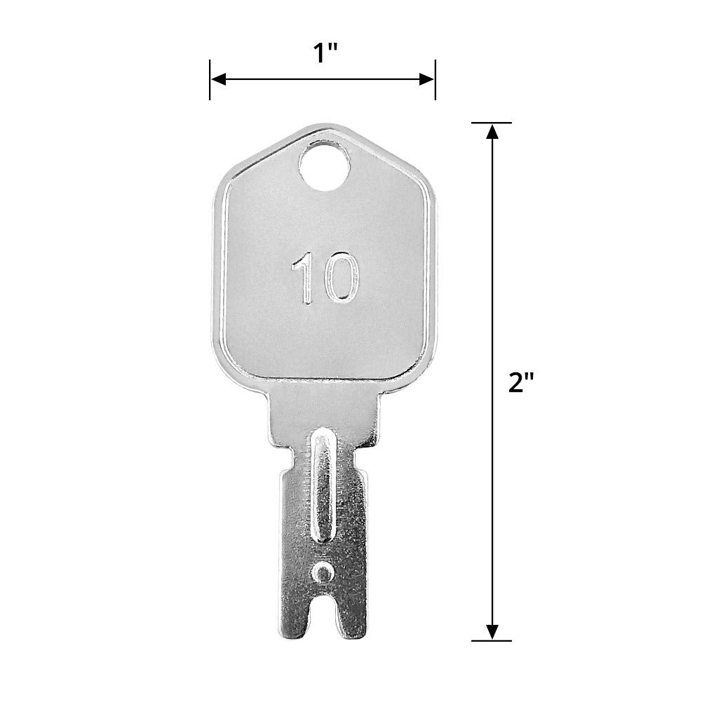 QWORK ignition keys on-site spare set reduces downtime.