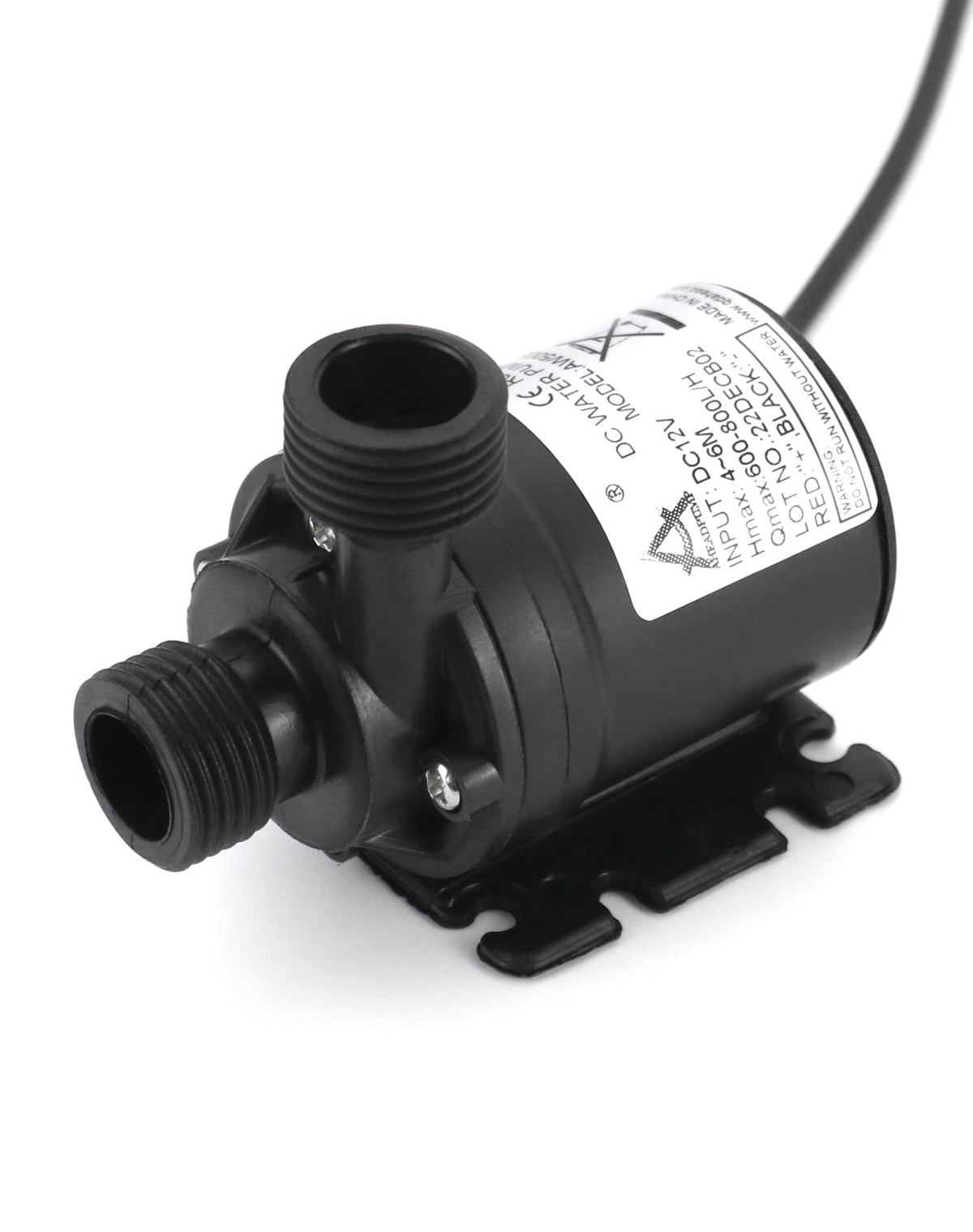 QWORK quiet low-noise operation suited for ponds and night use.