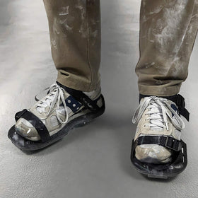QWORK Spiked Shoes with a durable sole for long wear