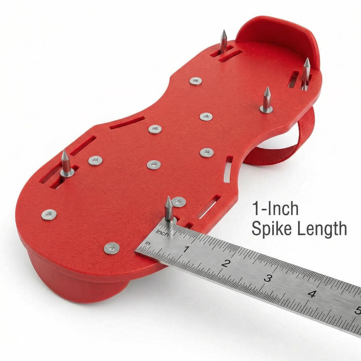 QWORK spiked shoes ideal for overlays and cover installation