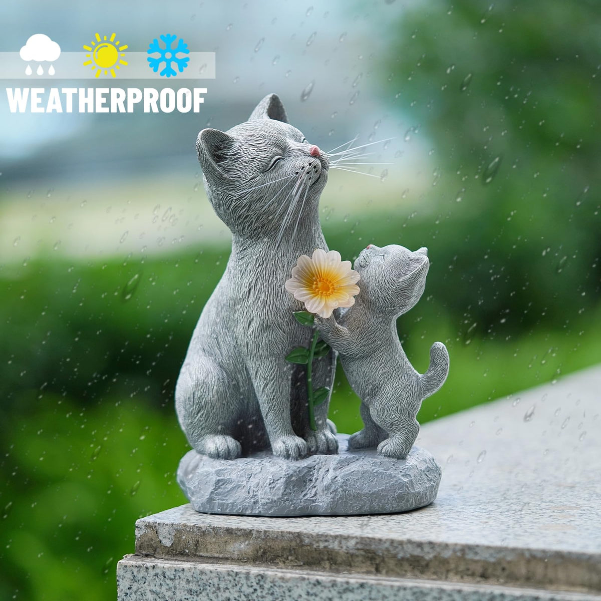 QZFFZQ statue dimensions 5.9l by 4.5w by 8.9h as a charming centerpiece