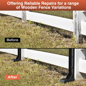 QZXRKEJI Rust-resistant coating protects stakes from outdoor wear and corrosion.