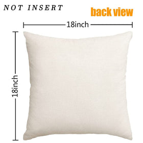 RABUSOFA durable outdoor pillow cover with easy cleaning and maintenance.