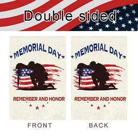 RABUSOFA fade-resistant polyester flag ready for seasonal outdoor use.