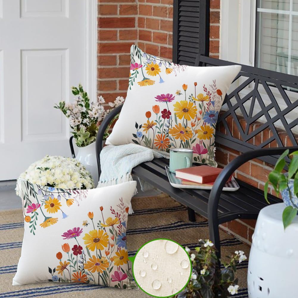 RABUSOFA set of 2 pillow covers ready for cushions