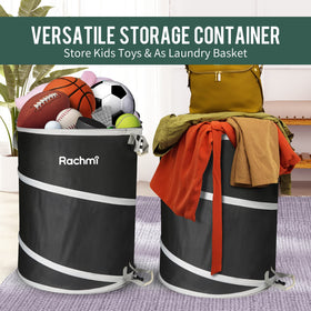 Rachmi four-handles design makes carrying easy