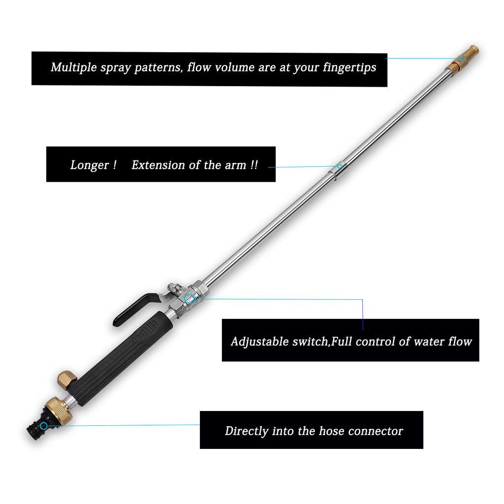 Raddile Hydro Jet quick garden hose attachment for household tasks.