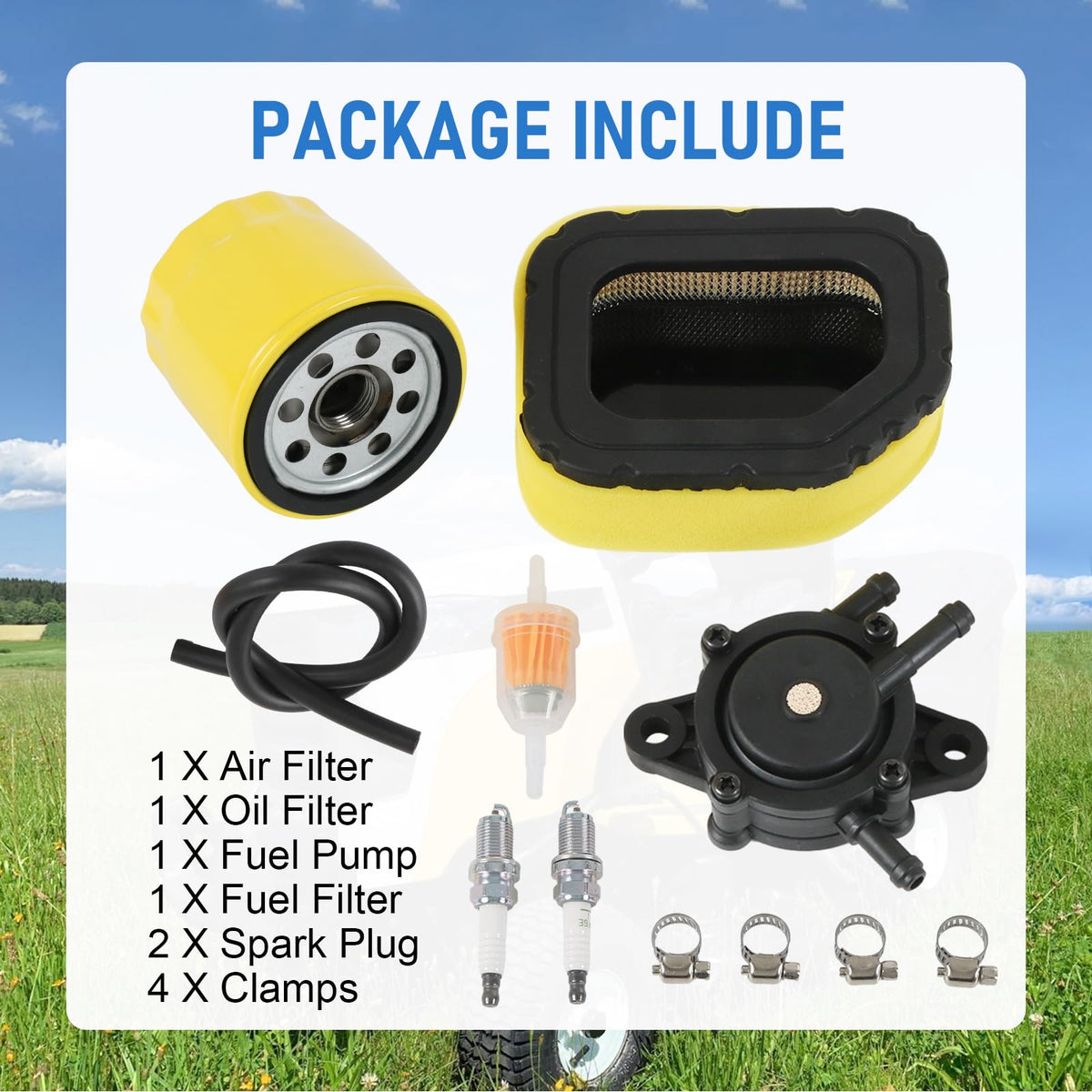 RADHLBNIU fuel filter reduces debris for smoother operation