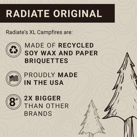 Radiate 2 Pack XL is made in the USA with durable design.