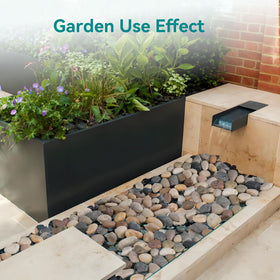 Rahato stones improve drainage and moisture in plant pots and garden beds