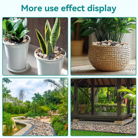 Rahato eco-friendly drainage stones help moisture balance in soil