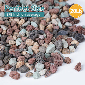 Rahato lava rock blend, ideal substrate for succulents and cacti.
