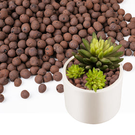 Rahato LECA clay pebbles 4-16mm bag for improved drainage and root aeration.