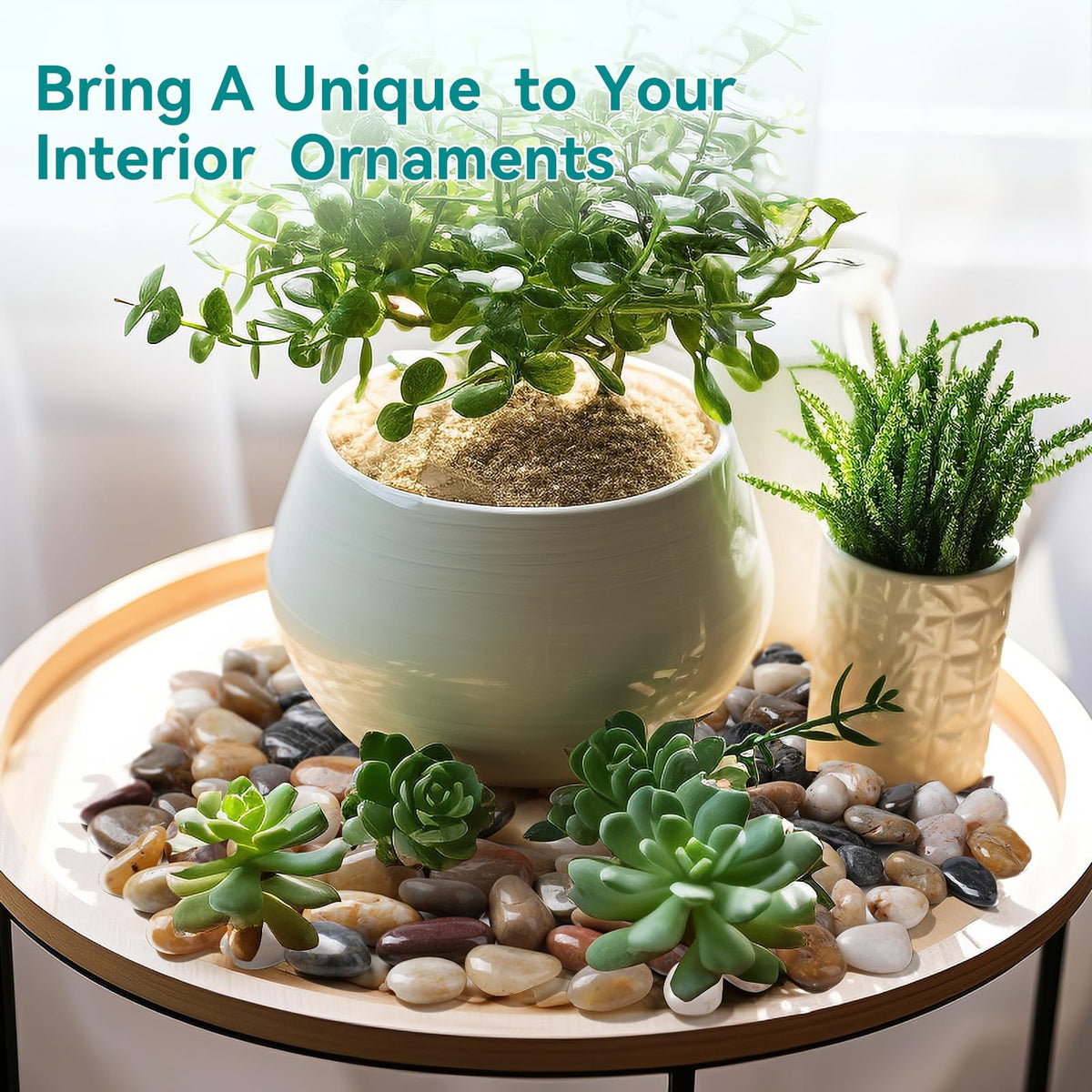 Rahato river rocks for aquariums; safe decor that adds color and texture.