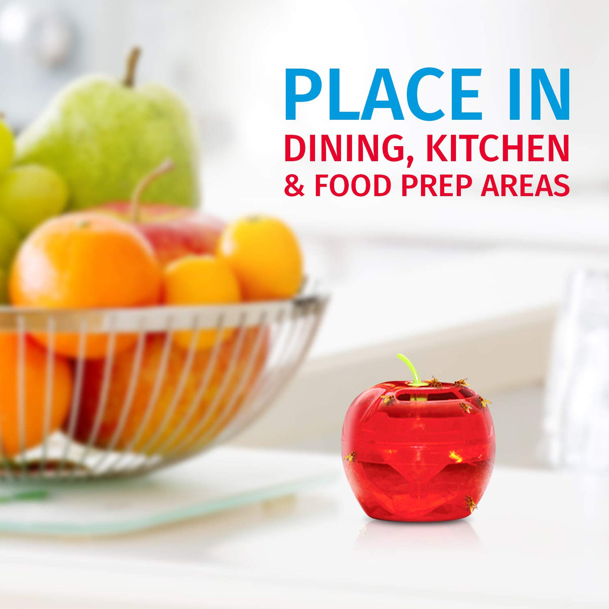 Discreet kitchen-friendly design blends with surroundings.