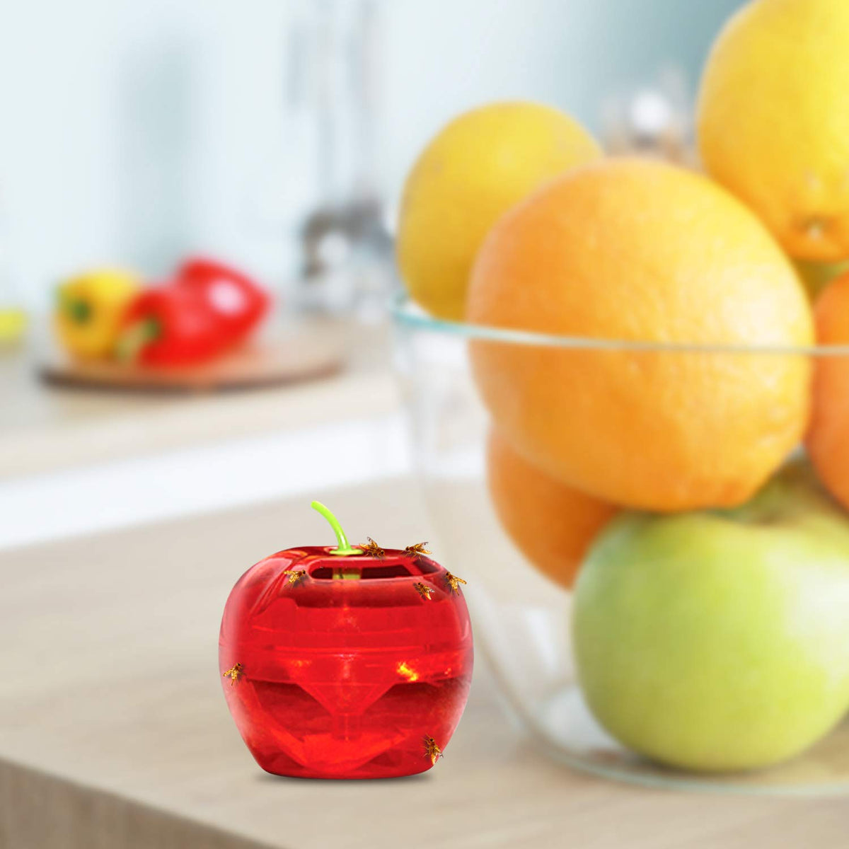 Ideal for fruit bowls, drains, and trash areas.