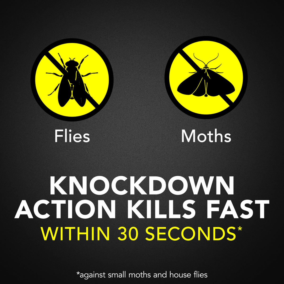 Raid kitchen and living spaces protected from flies and mosquitoes.