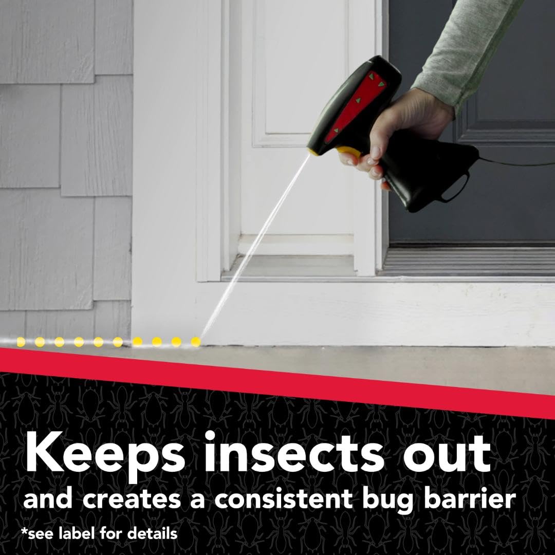 Indoor/outdoor application showing barrier around entry points.