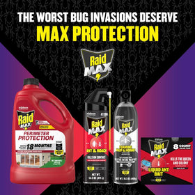 Money-back guarantee label visible on Raid MAX.