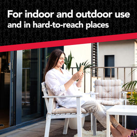Raid MAX Perimeter Protection odorless-no-residue ensures clean application with no visible sheen.
