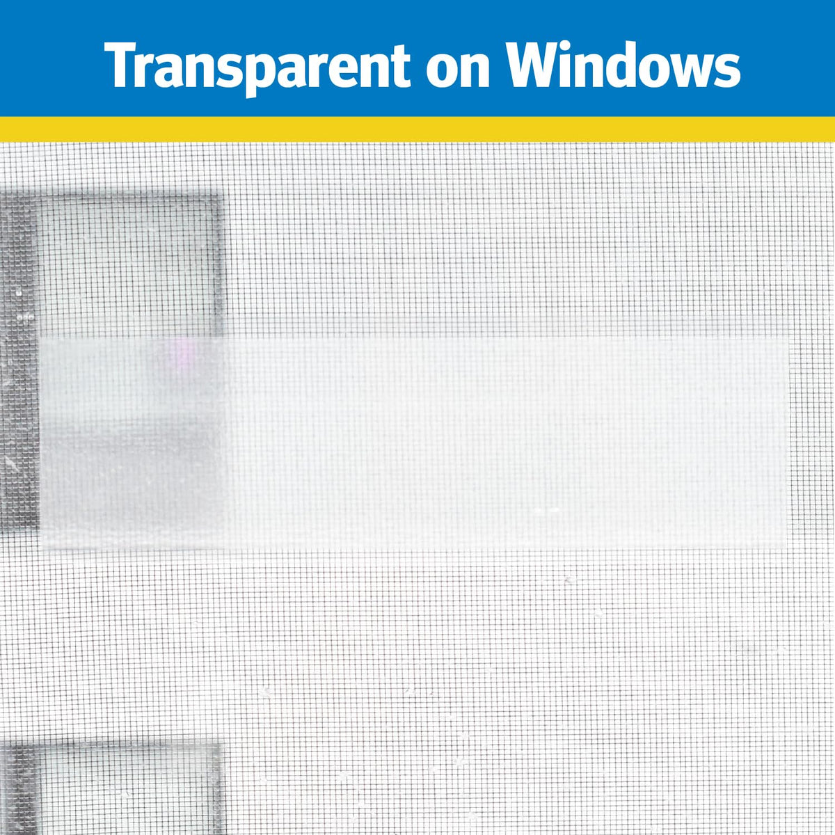 Raid Window Fly Trap mounted on a window frame with no residue.