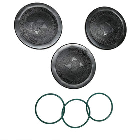 Rain Bird 1800XC cap for sprinkler head, aiding quick retrofit to drip irrigation.