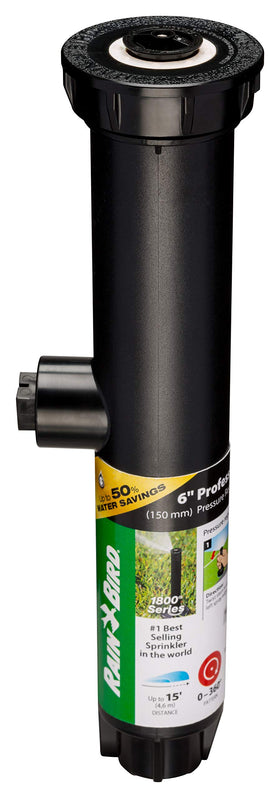 Rain Bird 1806APPRS pattern rotation demonstrates 0-360 degree coverage for irregular landscapes