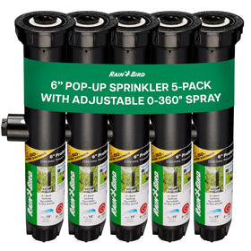Rain Bird 1806VAN 5-pack sprinkler heads for efficient professional lawn irrigation.