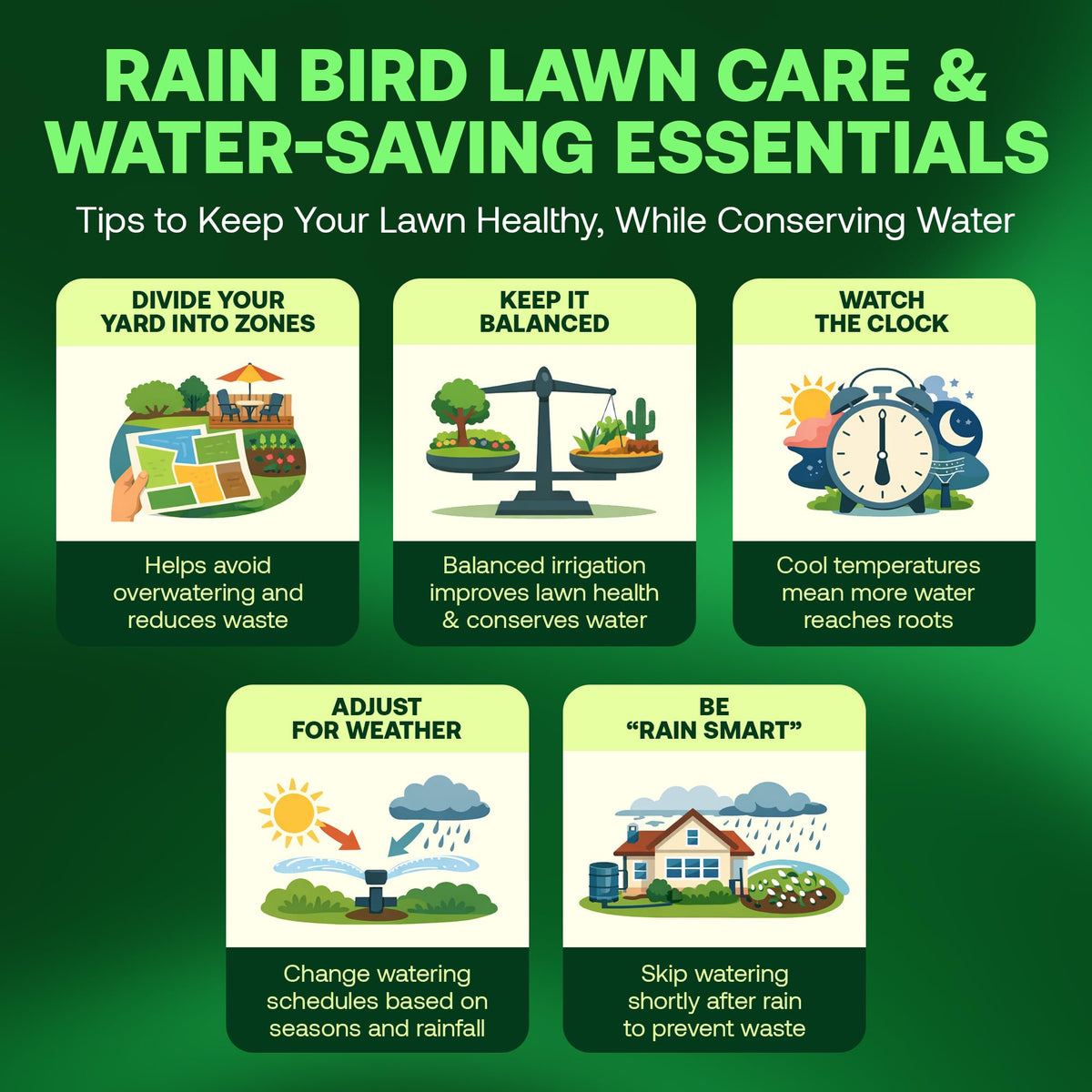 Rain Bird 1806VAN stainless steel spring detail for long-lasting retraction.