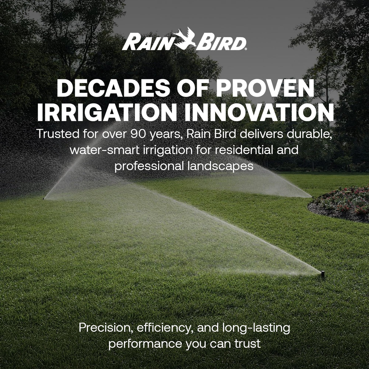 Rain Bird 1806VAN wiper seal ensures leak-free operation during use.