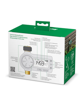 Rain Bird 1ZEHTMRP high-flow timer suitable for multiple sprinklers and emitters.