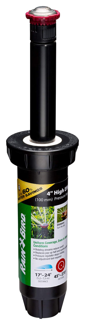 Rain Bird 22SAPROPR regulator close-up showing precise 30 psi control for efficient watering.