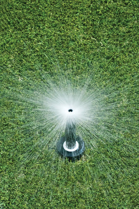 Rain Bird 1804FDSP25 4-inch pop-up height supports debris clearance and reliable retraction.