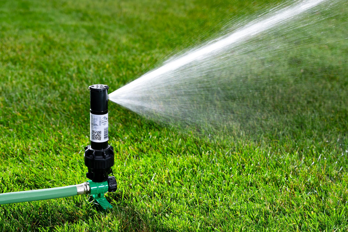Rain Bird 42SASPG spray distance range 26-38 feet for wider coverage