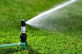 Rain Bird 42SASPG spray distance range 26-38 feet for wider coverage