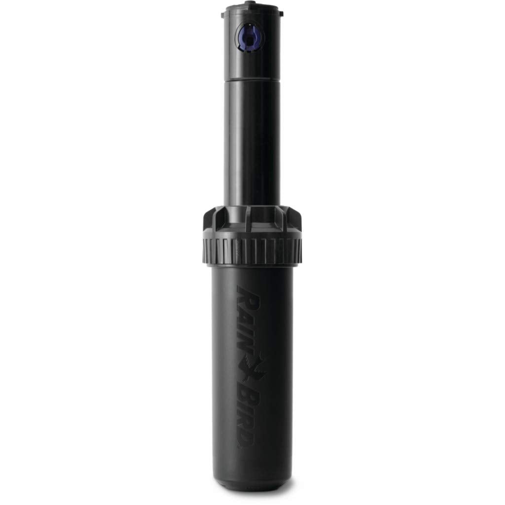 Rain Bird 5000 top-adjust view showing easy arc tuning for precise lawn coverage.