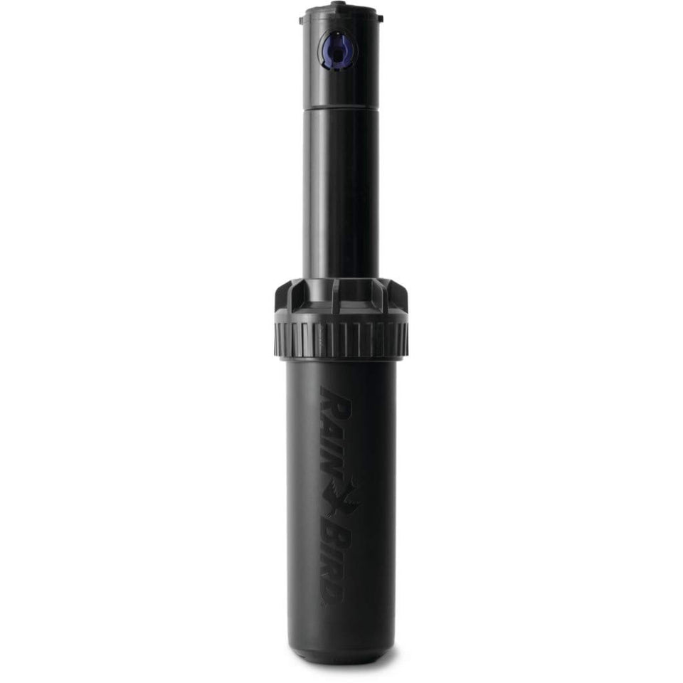 Rain Bird 5000 top-adjust view showing easy arc tuning for precise lawn coverage.