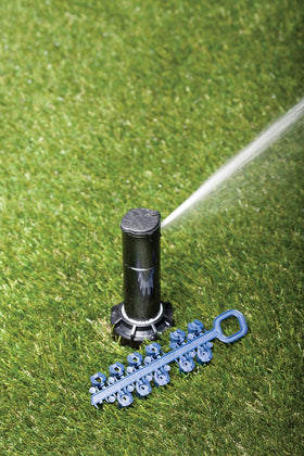 Closed-case rotor design protects internal components in harsh yard conditions.