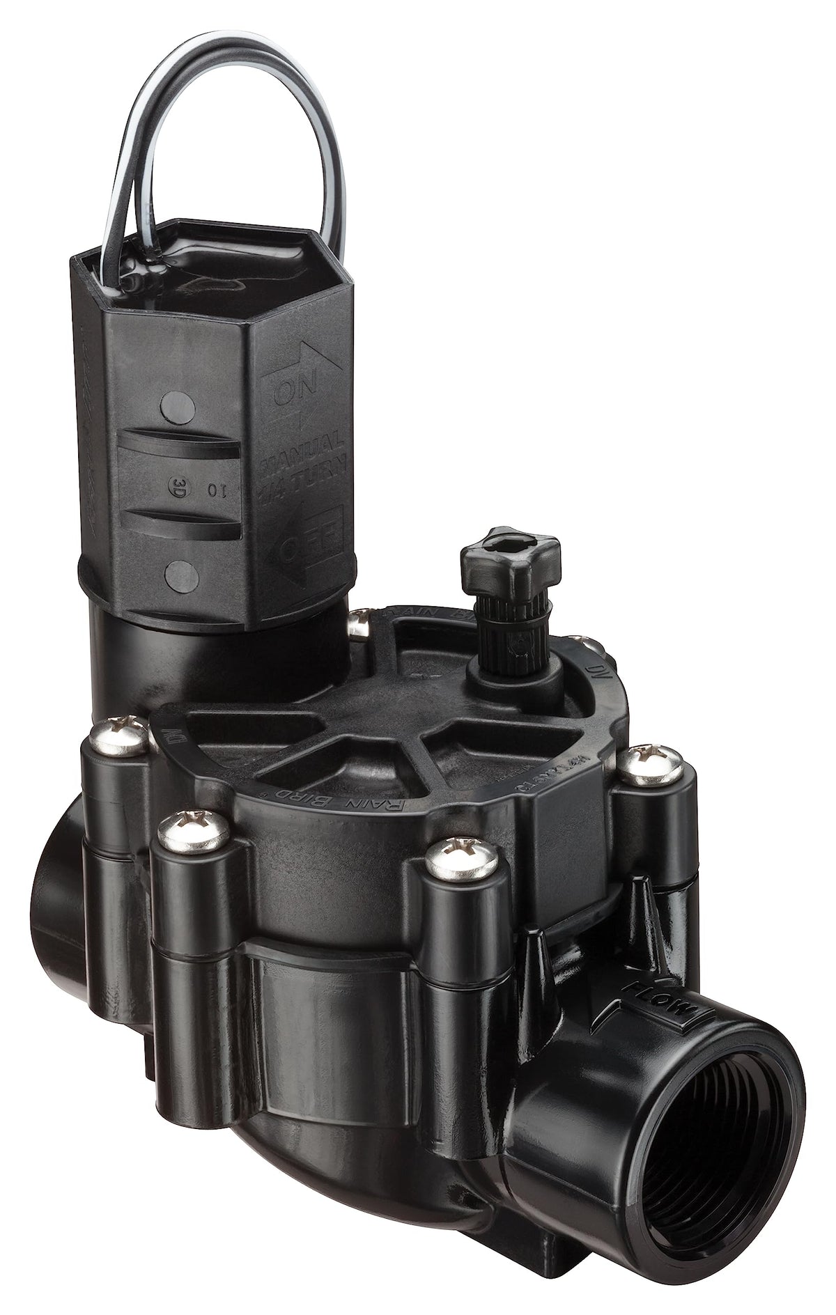 Rain Bird CP075 valve body in-line design for reliable irrigation control.