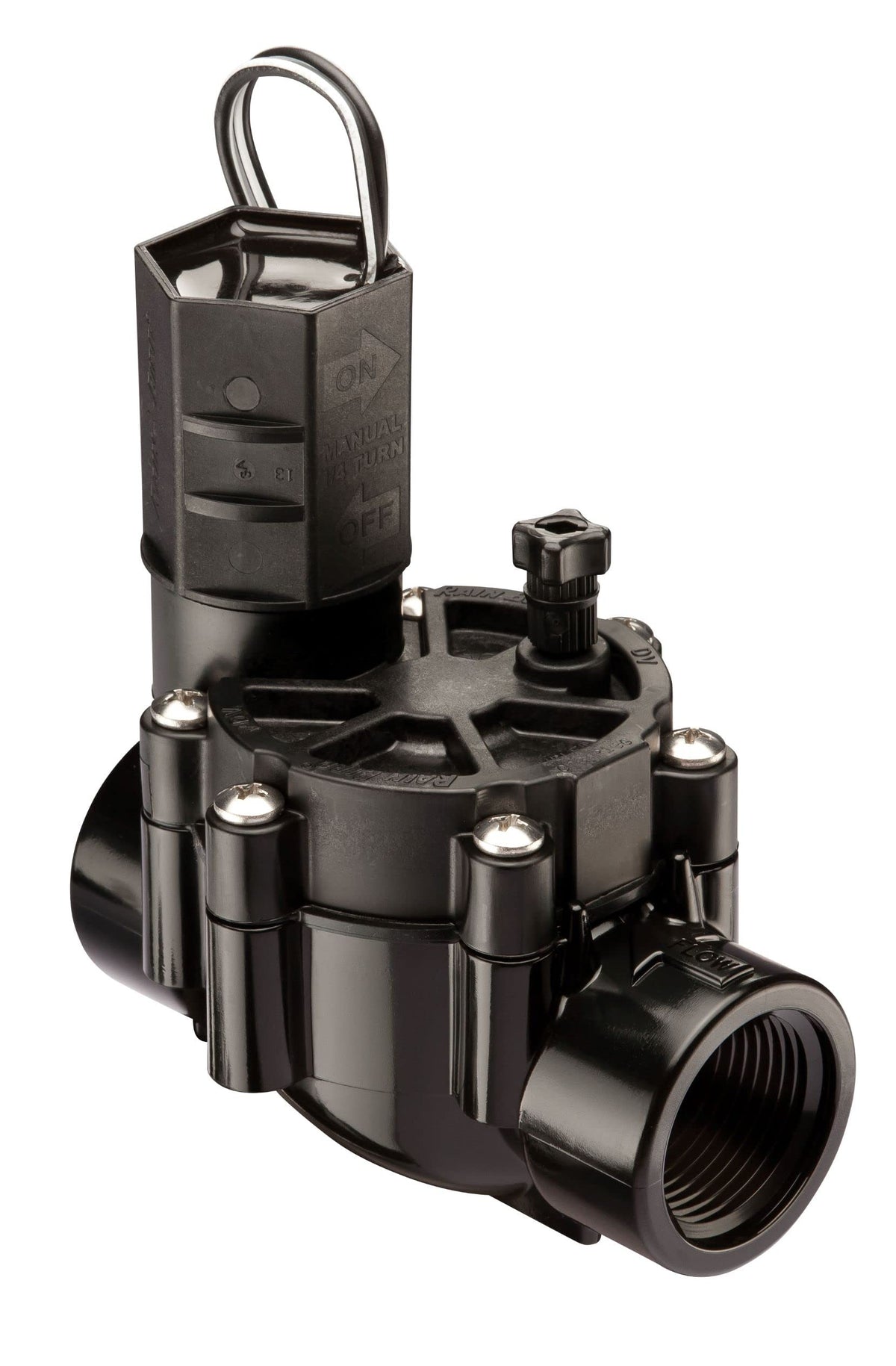 Rain Bird CPF100 underground installation showing a durable, below-ground valve.