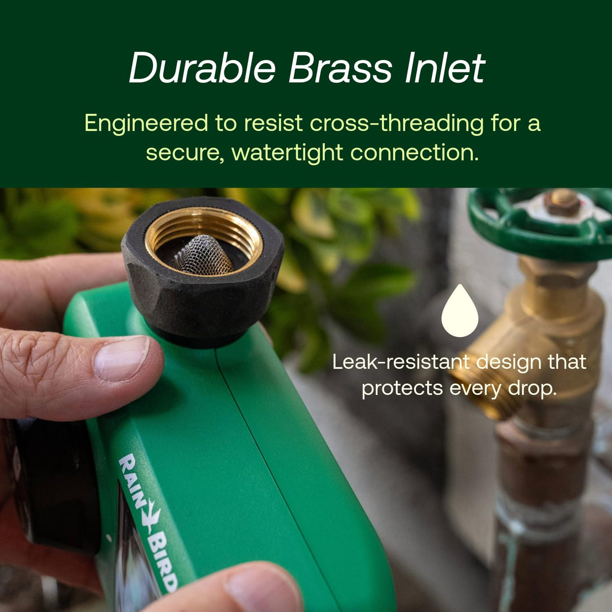 Rain Bird HET200 battery-operated timer enables wireless irrigation control